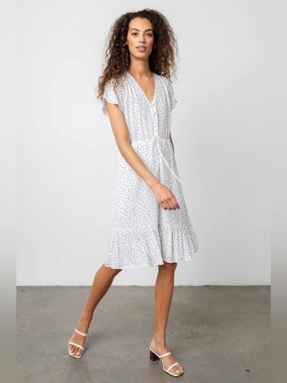 NWT Rails Kiki Dress – White Wisteria